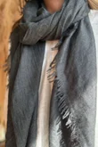 Laundry B Classic Portobello Scarf Charcoal 